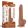  7.5'' Sliding Skin Dual Layer Dong Brown II Dildo